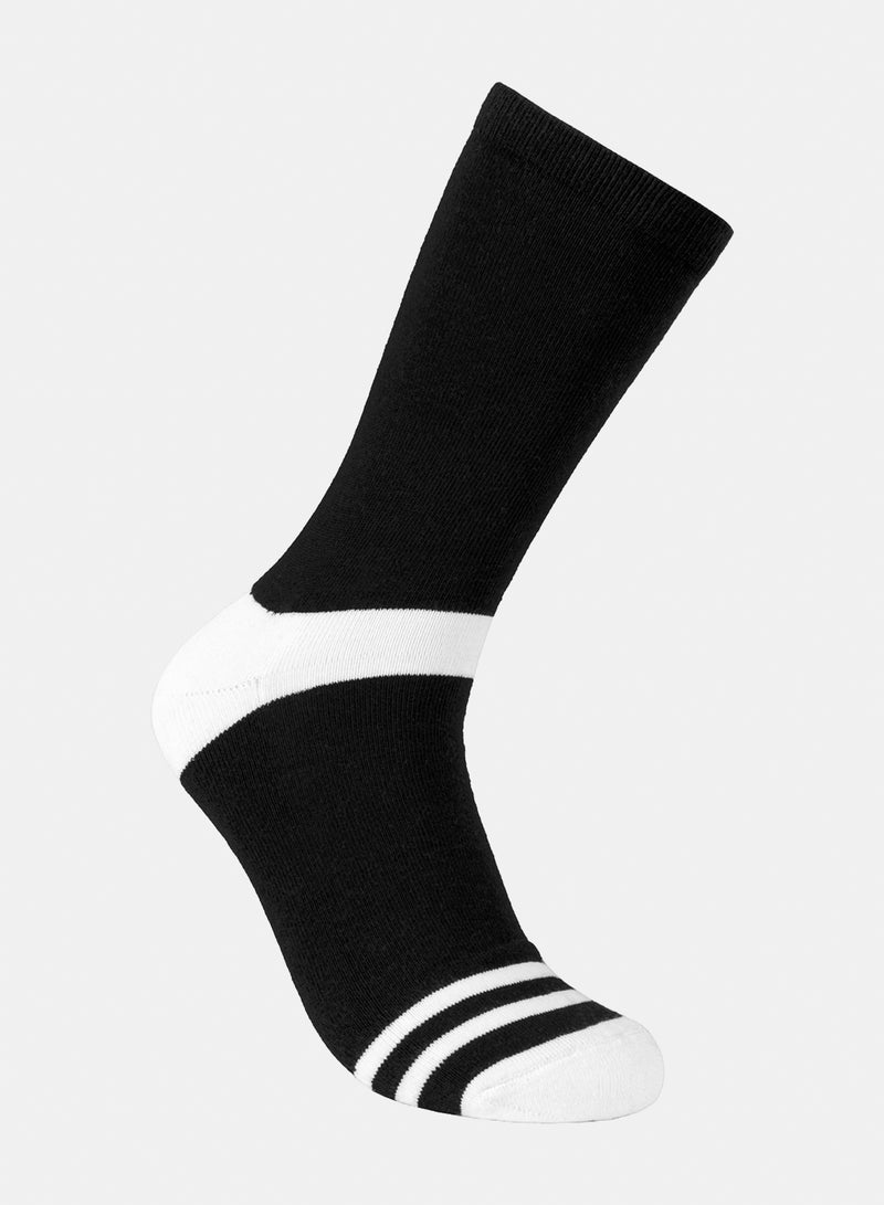 Odds Men's Pack of 3 Half Terry Long Patterned Socks - Image 2